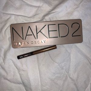 Urban Decay 2 pallet and Razor Sharp brown liner